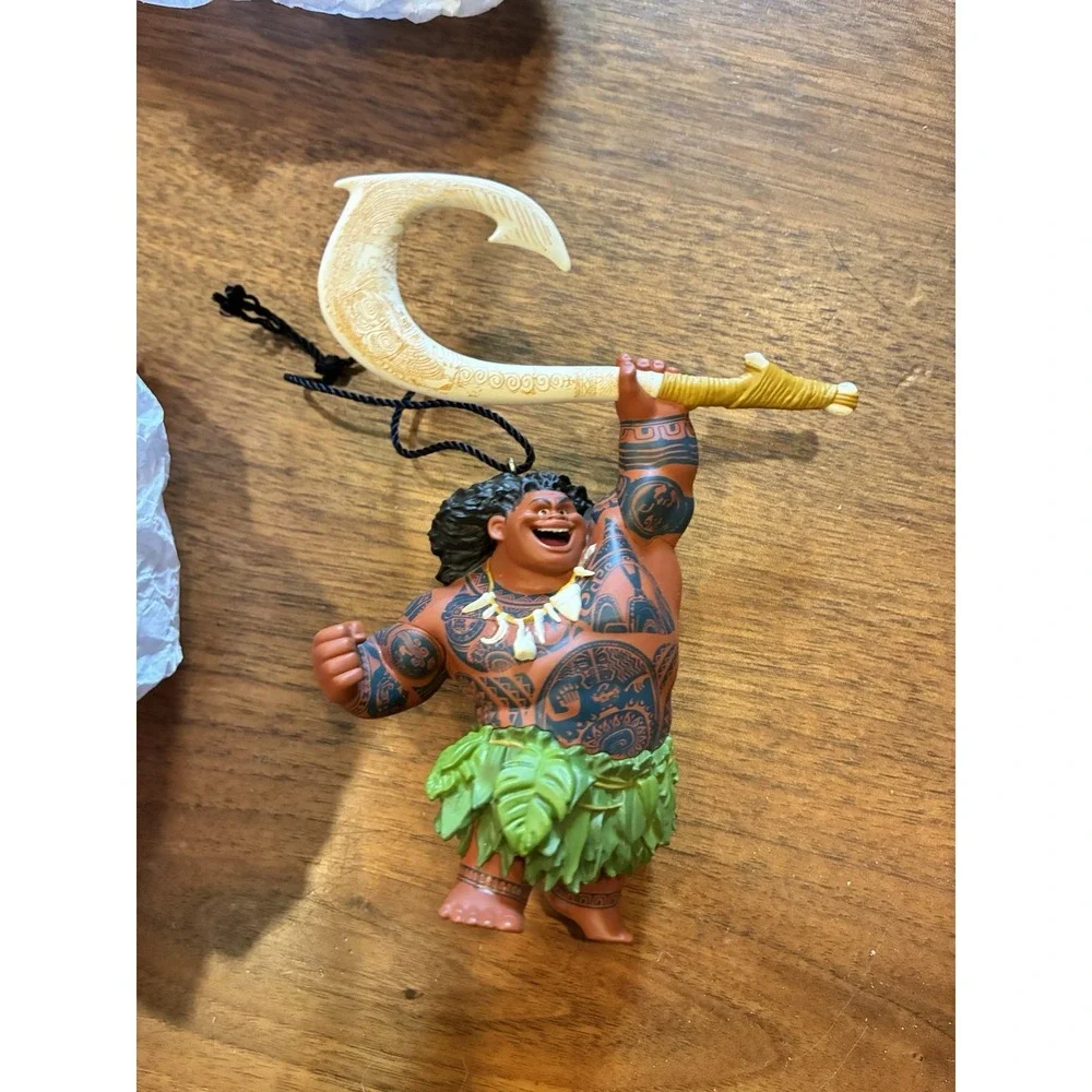 Hallmark Keepsake Disney Moana Maui Fishhook Manaiakalani Ornament Christmas Box